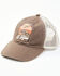 Image #1 - Shyanne Women's Take A Hike Embroidered Patch Mesh-Back Ball Cap , Dark Brown, hi-res