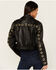Image #4 - Cleobella Women's Baxter Leather Jacket , Black, hi-res