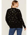 Image #3 - Johnny Was Women's Garden Embroidered Stripe Blouse, Black, hi-res