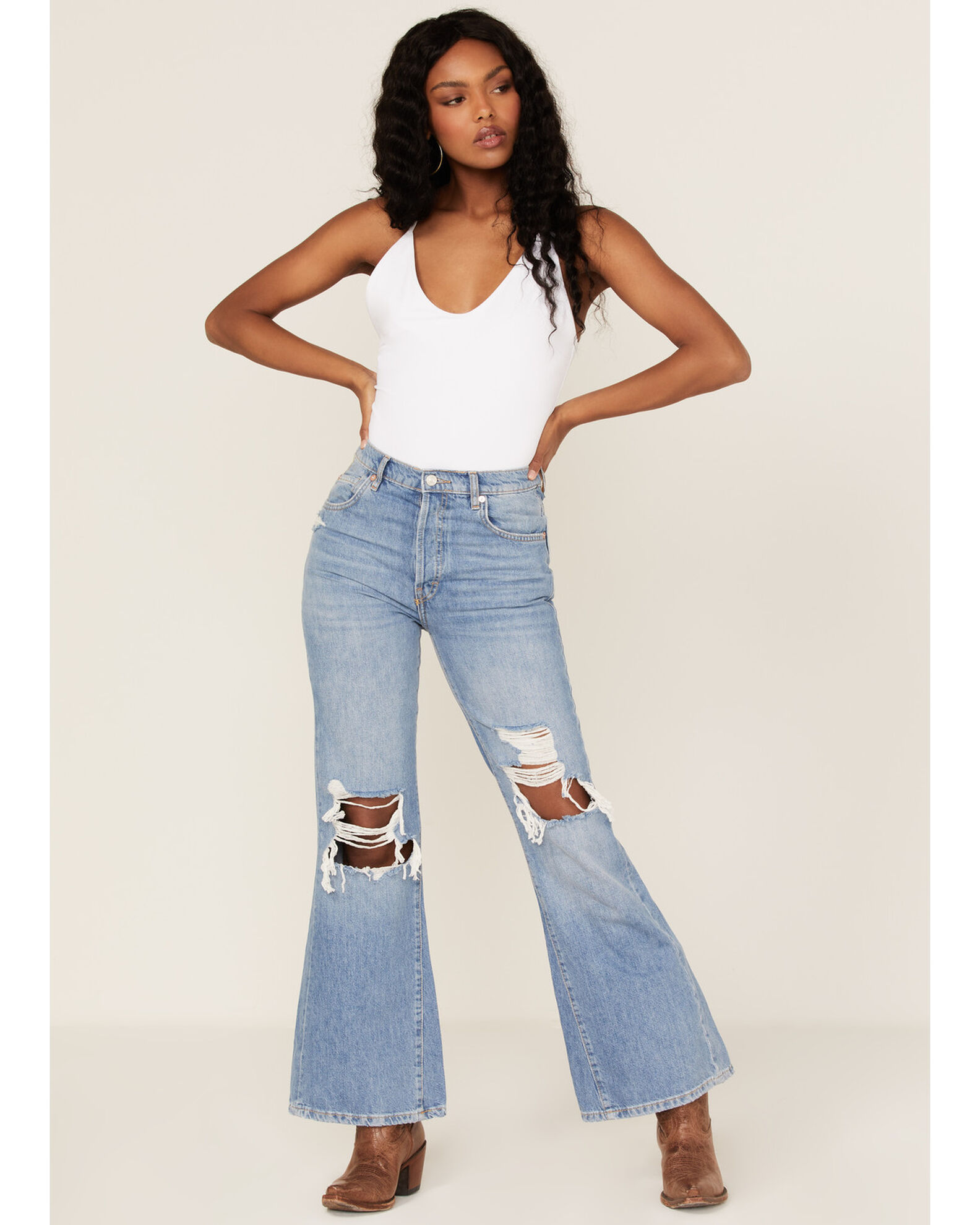 Free People Women s New Dawn Flare Jeans Sheplers