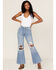 Image #1 - Free People Women's New Dawn Flare Jeans, , hi-res