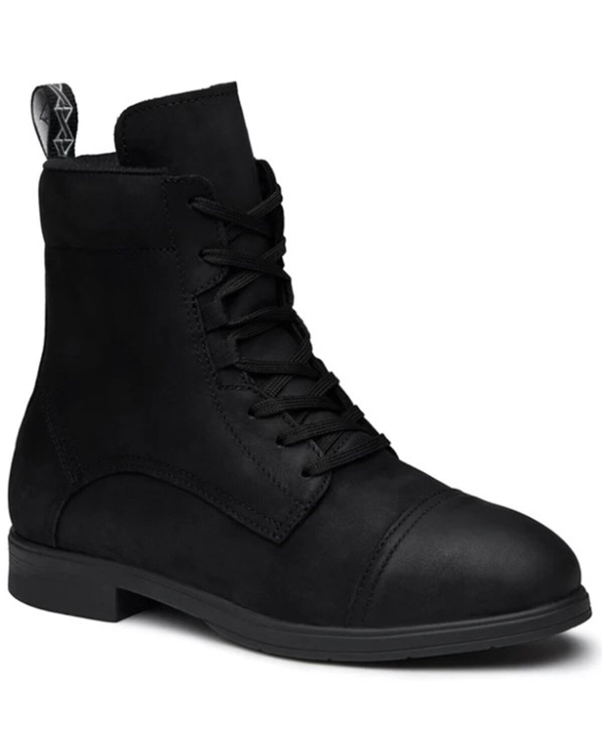 Image #1 - Xena Workwear Women's 6" Inertia Work Boots - Steel Toe, Black, hi-res