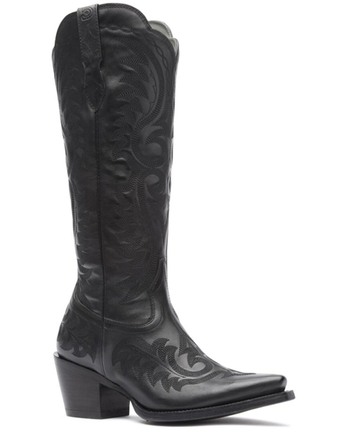 Durango Women's Crush&trade; Tall Western Boots - Snip Toe, Black, hi-res