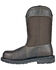 Image #3 - Hoss Men's Buck Wellington Work Boots - Composite Toe, Brown, hi-res