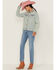Image #4 - Johnny Was Women's Devere Embroidered Denim Jacket, Blue, hi-res