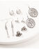Image #1 - Shyanne Women's Shiloh Ridge Earring Set - 5 Piece, Silver, hi-res