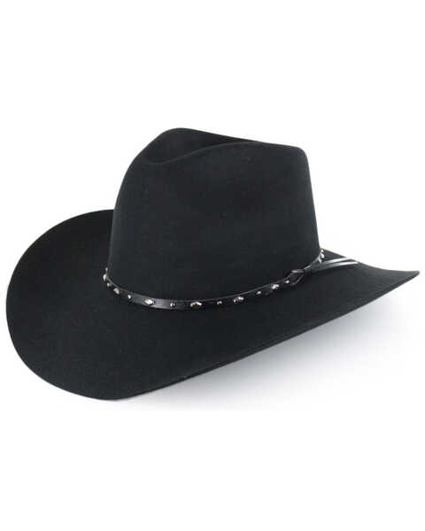 Cody James Colorado Tycoon 3X Felt Cowboy Hat, Black, hi-res