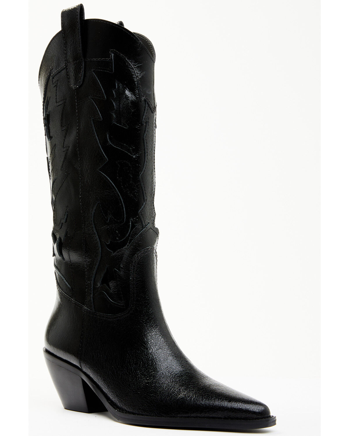 Image #1 - Matisse Women's Alice Performance Western Boots - Snip Toe, Black, hi-res