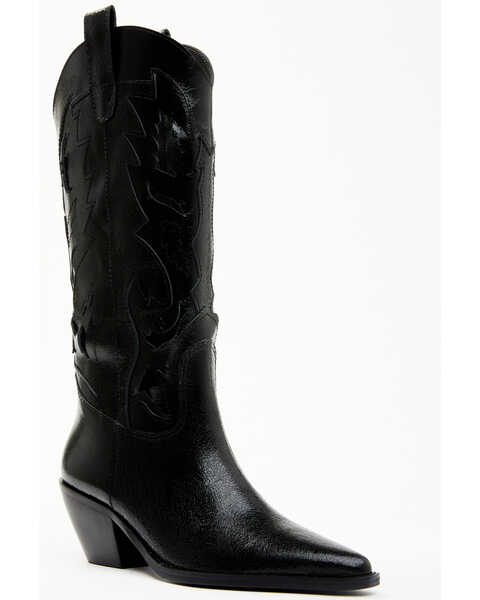 Image #1 - Matisse Women's Alice Performance Western Boots - Pointed Toe , Black, hi-res