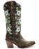 Dan Post Women's Flower Embroidery Western Boots - Snip Toe, Brown, hi-res