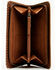 Image #2 - Shyanne Women's Laurel Tooled Leather Wallet, Brown, hi-res