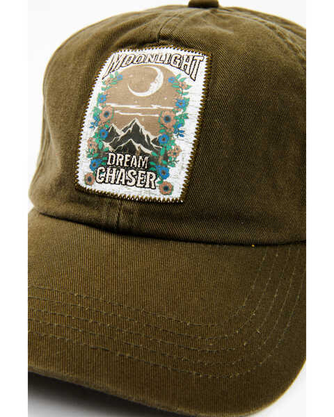 Image #2 - Cleo + Wolf Women's Moonlight Dream Chaser Ball Cap, Olive, hi-res