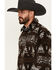 Image #2 - Outback Trading Co. Men's Brown Hudson Southwestern Print Long Sleeve Heavy Snap Western Shirt, Brown, hi-res