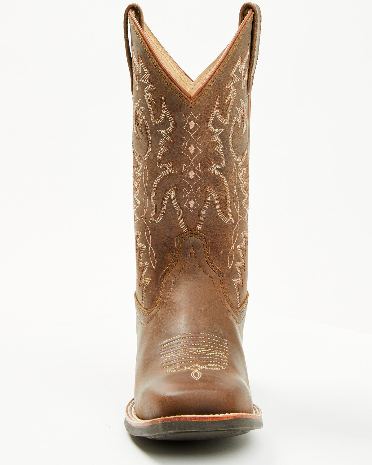 Image #4 - Shyanne Women's Shayla Performance Western Boots - Broad Square Toe, Brown, hi-res