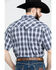 Image #2 - Jack Daniel's Men's Textured Plaid Print Short Sleeve Western Shirt, Black, hi-res