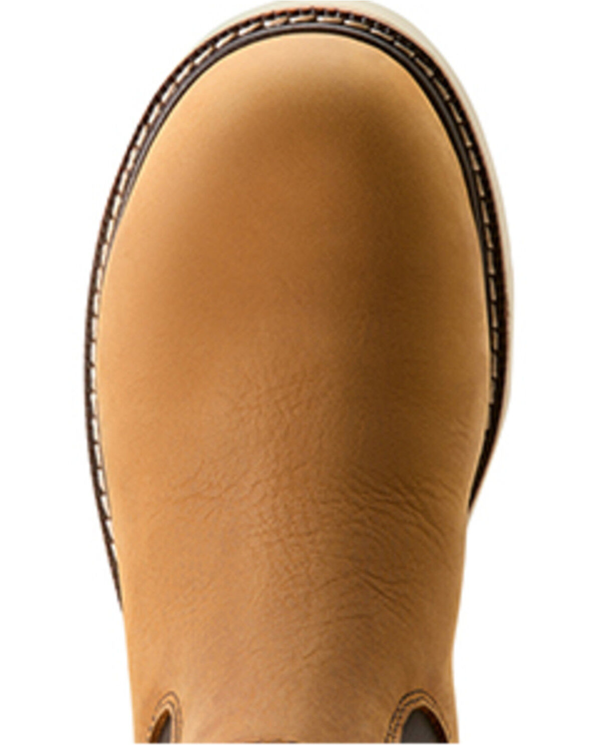 Image #4 - Ariat Women's Rebar Wedge Chelsea Waterproof Work Boots - Composite Toe, Brown, hi-res