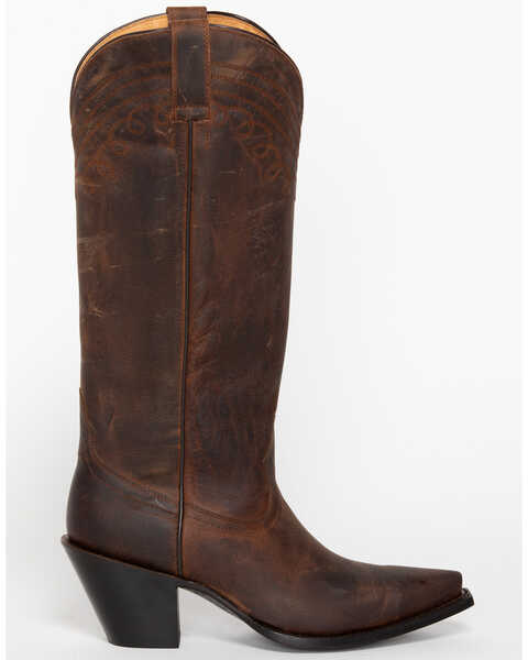 Image #6 - Shyanne Women's Charlene Tall Western Boots - Snip Toe, Brown, hi-res