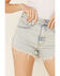 Image #4 - Lee Women's Vintage Light Wash Cut-Off Shorts, Blue, hi-res