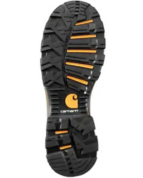 Image #6 - Carhartt Men's Ground Force Waterproof Work Boots - Composite Toe, Brown, hi-res