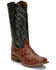 Image #1 - Nocona Men's Go Round Cognac Western Boots - Square Toe, Brown, hi-res