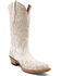 Image #1 - Ferrini Women's Starlight Western Boots - Snip Toe , White, hi-res