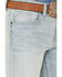 Cody James Men's Pioneer Light Wash Slim Bootcut Stretch Denim Jeans , Light Wash, hi-res