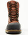 Image #4 - Hawx Men's 8" Enduro Heavy Industrial Lace-Up Waterproof Work Boots - Composite Toe, Dark Brown, hi-res
