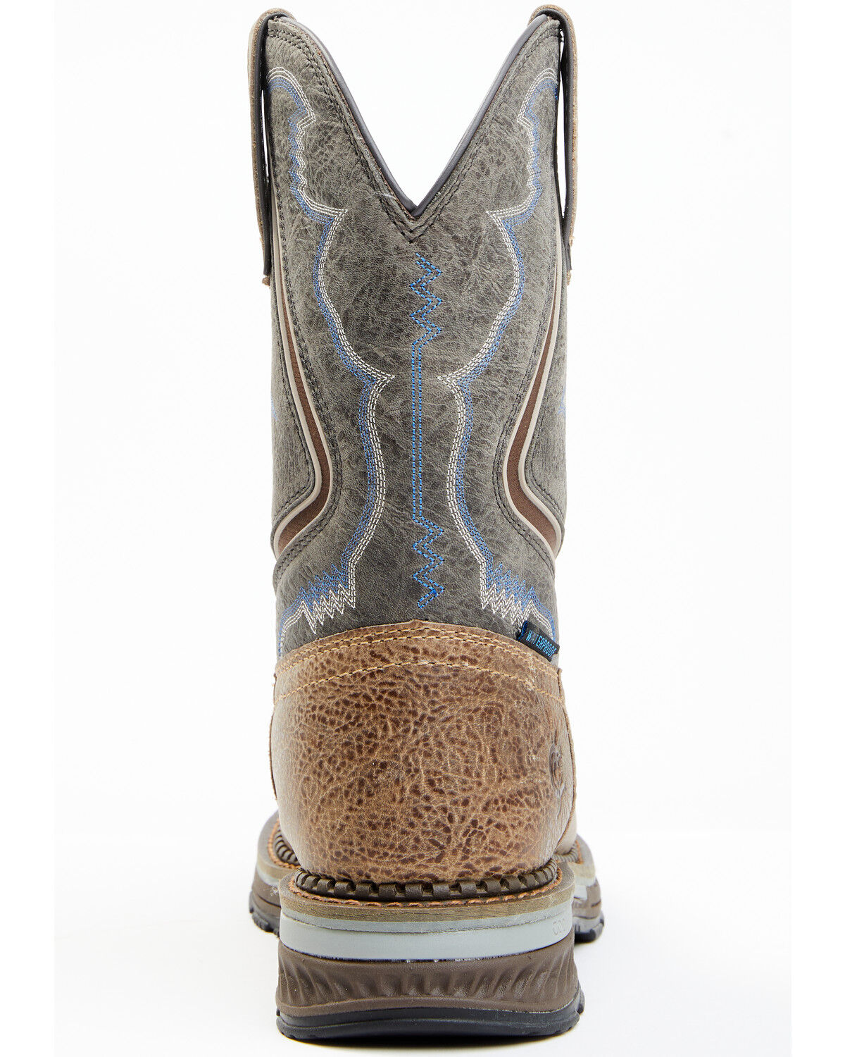 Image #5 - Cody James Men's Disruptor Tyche Eccentric Soft Pull On Work Boots - Soft Toe, Grey, hi-res