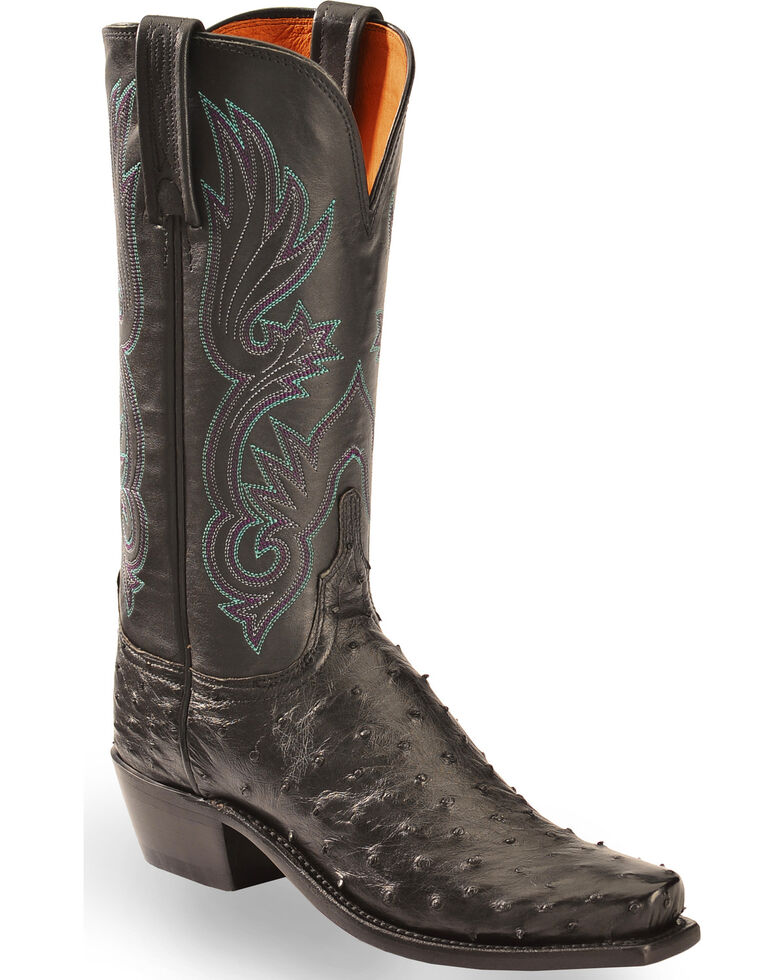 lucchese full quill boots