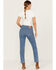 Levi's Women's Medium Wash High Rise 724 Slate Fixer Straight Jeans, Medium Wash, hi-res