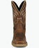Image #2 - Justin Men's 11" Daywork Waterproof Work Boots - Soft Toe, Brown, hi-res