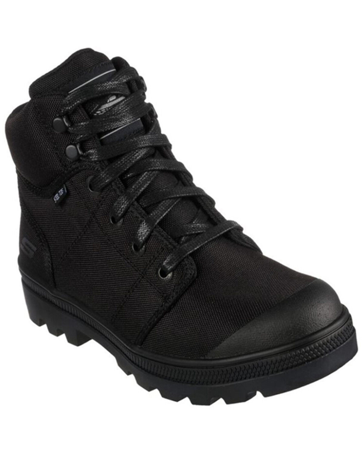 Image #1 - Skechers Women's Rotund Darragh Work Lace-Up Boot - Steel Toe, Black, hi-res