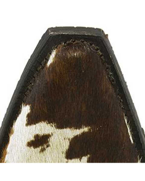 Image #5 - Tony Lama Women's Tri-Color Hair On Calf Cowgirl Boots - Snip Toe, , hi-res