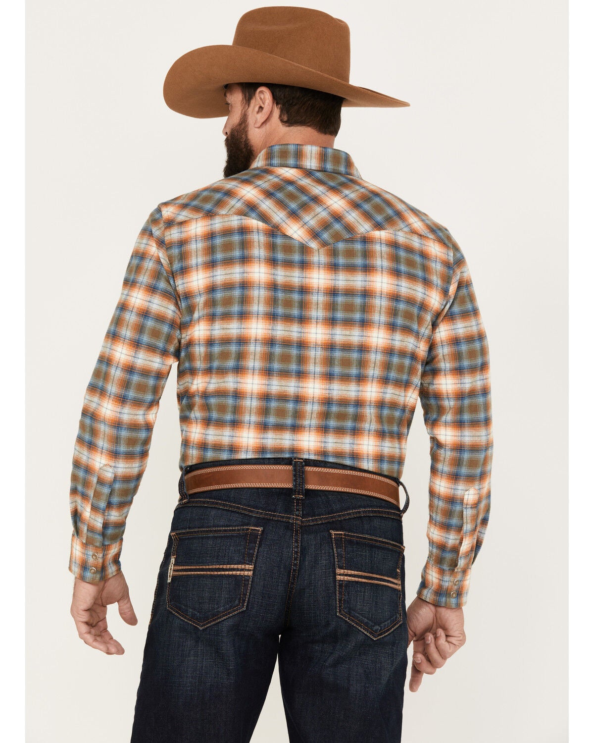 Image #4 - Pendleton Men's Wyatt Long Sleeve Snap Western Shirt, , hi-res