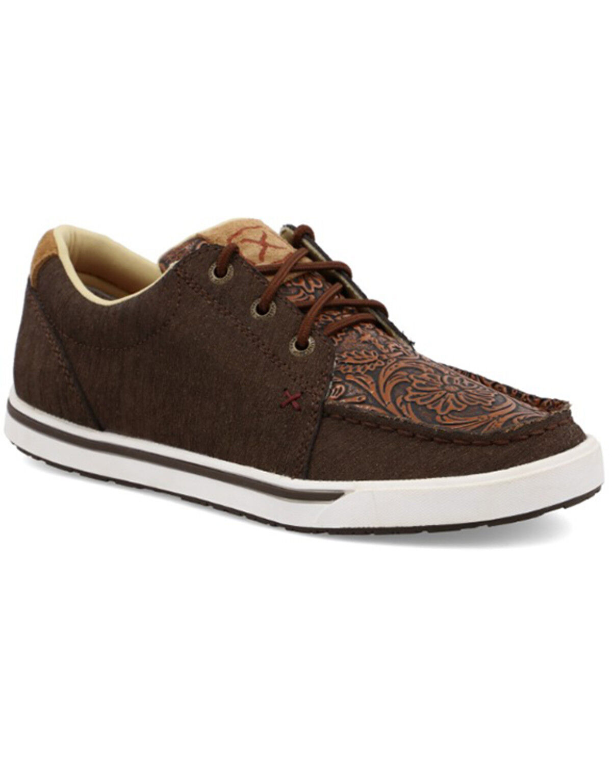 Image #1 - Twisted X Women's Casual Kicks - Moc Toe, Brown, hi-res