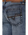 Cody James Men's Outpost Dark Wash Slim Straight Stretch Denim Jeans , Dark Medium Wash, hi-res