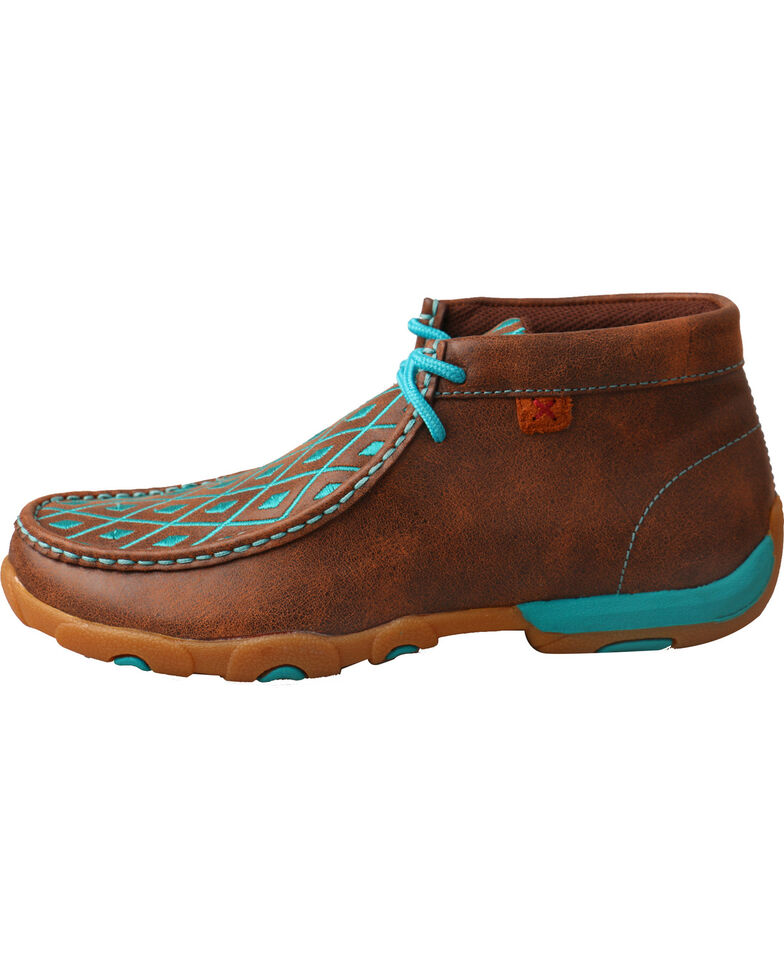 twisted x blue mocs