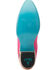 Image #7 - Lane Women's Emma Jane Tall Western Boots - Snip Toe, Hot Pink, hi-res