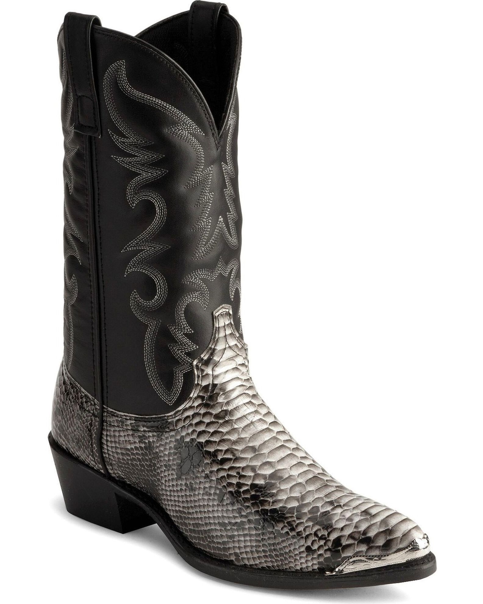 Pointed toe snakeskin booties online