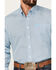 Image #3 - Cinch Men's Geo Print Long Sleeve Button-Down Western Shirt , Light Blue, hi-res