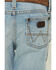 Image #4 - Wrangler Retro Little Boys' Light Wash Cloverdale Slim Bootcut Stretch Denim Jeans, Light Wash, hi-res