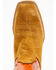 Image #6 - Hondo Boots Men's Roughout Western Boots - Broad Square Toe, Brown, hi-res