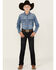 Wrangler Retro Boys' Dark Wash Dax Slim Bootcut Jeans, Dark Wash, hi-res