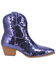 Image #2 - Dingo Women's Bling Thing Sequins Ankle Booties - Snip Toe, Purple, hi-res