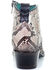 Corral Women's Natural Python Fashion Booties - Snip Toe, Brown, hi-res