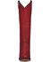Corral Women's Exotic Python Skin Western Boots - Snip Toe, Red, hi-res