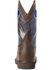 Ariat Men's Brown Groundwork Western Work Boots - Soft Toe, Brown, hi-res