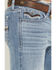 Image #2 - Cody James Men's Cooper Wash Duke Relaxed Bootcut Stretch Denim Jeans, Medium Wash, hi-res