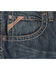 Ariat Men's M2 Dusty Road Dark Wash Relaxed Bootcut Jeans, Denim, hi-res