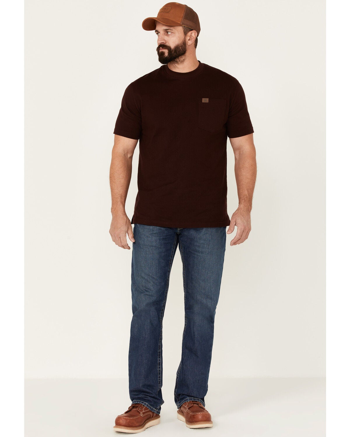 Ariat Men's FR M4 Low Rise Bootcut Work Jeans, Denim, hi-res